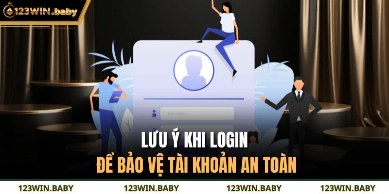 Lưu ý khi login để bảo vệ tài khoản an toàn