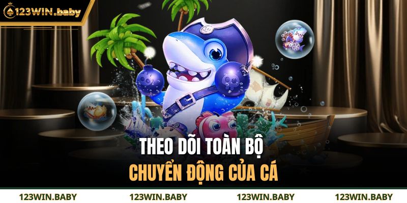 Theo dõi toàn bộ chuyển động của cá